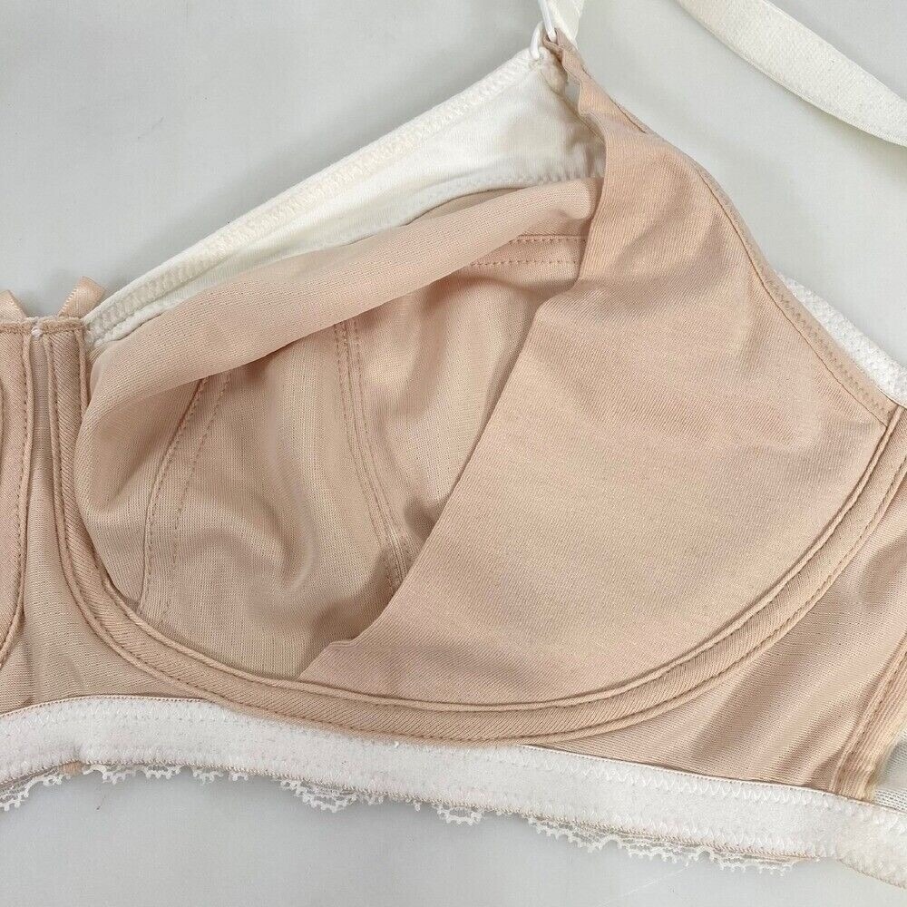 Panache Womens Sophie Nursing Bra 36DD NWT Linen Lace Wireless Adjustable Straps - Picture 7 of 15